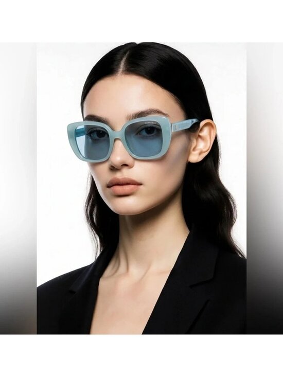 NEW AUTHENTIC Burberry Blue Women\'s Sunglasses BE4371 4086 main image 9
